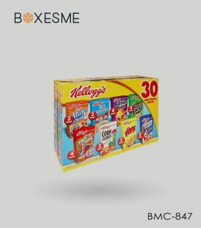 cereal boxes